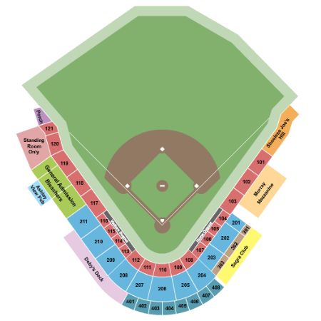 Joe Riley Stadium Tickets and Joe Riley Stadium Seating Chart - Buy Joe ...