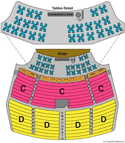 Jubilee Theater - Bally's Tickets and Jubilee Theater - Bally's Seating ...