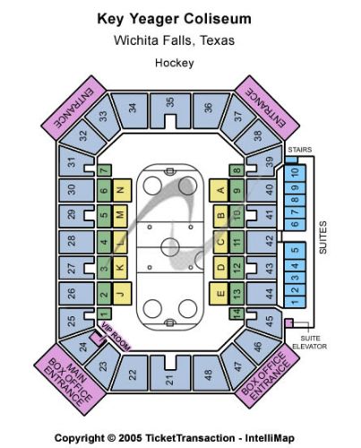 Yeager Coliseum Seating Chart