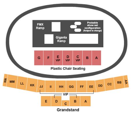 Kern County Raceway Park Seating Chart