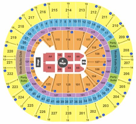 Key Arena Tickets and Key Arena Seating Chart - Buy Key Arena Seattle ...