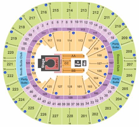 Key Arena Tickets and Key Arena Seating Chart - Buy Key Arena Seattle ...