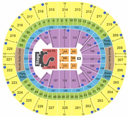 Key Arena Tickets and Key Arena Seating Chart - Buy Key Arena Seattle ...