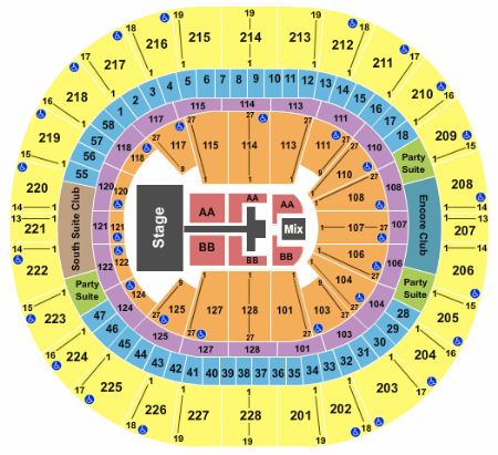 Key Arena Tickets and Key Arena Seating Chart - Buy Key Arena Seattle ...