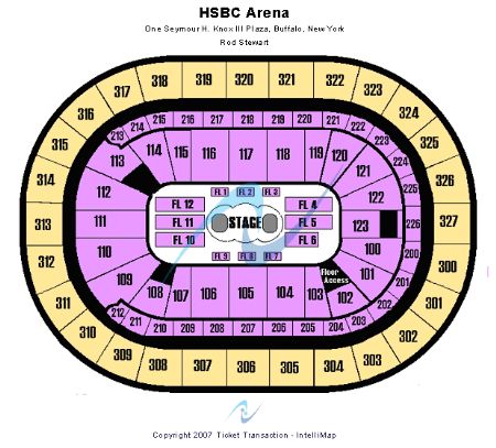 First Niagara Center Tickets and First Niagara Center Seating Chart ...