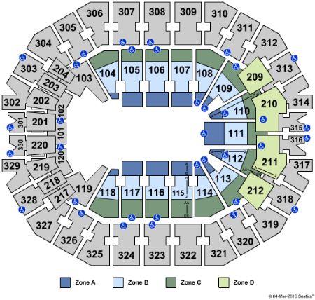 KFC Yum! Center Tickets and KFC Yum! Center Seating Chart - Buy KFC Yum ...