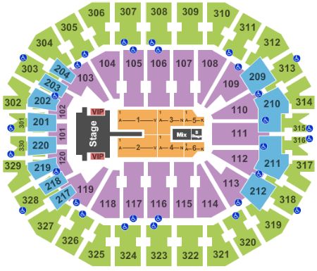 KFC Yum! Center Tickets and KFC Yum! Center Seating Chart - Buy KFC Yum ...