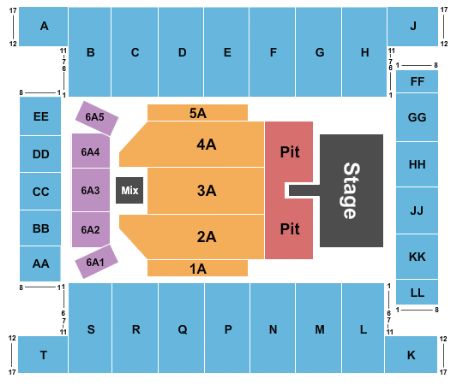 Knoxville Civic Coliseum Tickets and Knoxville Civic Coliseum Seating