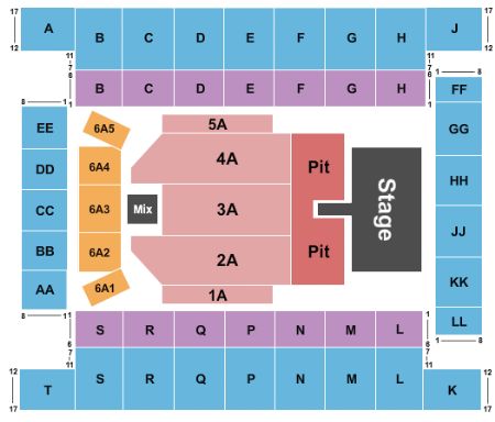 Knoxville Civic Coliseum Tickets and Knoxville Civic Coliseum Seating ...