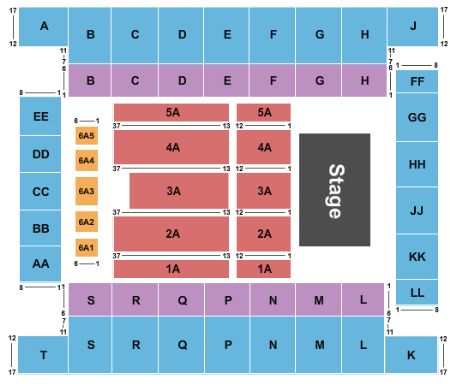 Knoxville Civic Coliseum Tickets and Knoxville Civic Coliseum Seating ...