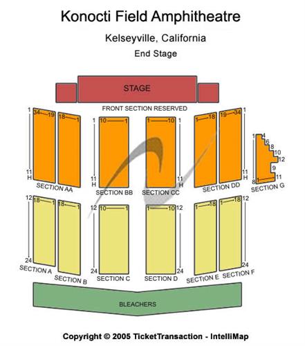 Konocti Field Outdoor Amphitheatre - Konocti Resort & Spa