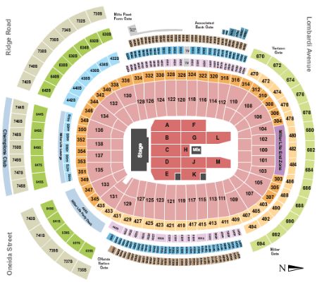 Lambeau Field Tickets and Lambeau Field Seating Chart - Buy Lambeau ...