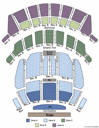 Landmark Theater Tickets and Landmark Theater Seating Chart - Buy ...