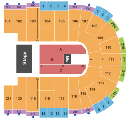 Laredo Energy Arena Tickets and Laredo Energy Arena Seating Chart - Buy ...