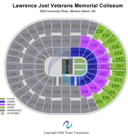 Lawrence Joel Veterans Memorial Coliseum Tickets and Lawrence Joel ...