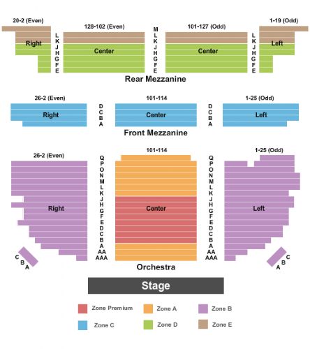 Six The Musical New York Tickets - Section MEZZ Row L - 8/16/2023 ...