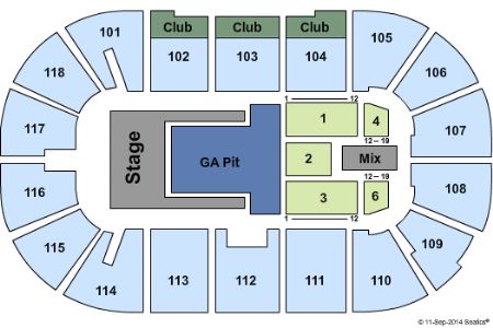 Rogers K-Rock Centre Tickets and Rogers K-Rock Centre Seating Chart ...