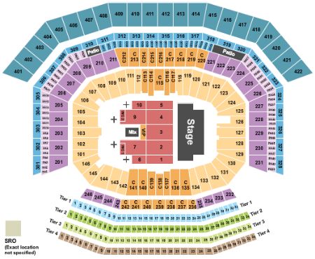 Elton John Santa Clara Tickets - Section C214 Row 14 - 10/9/2022 - Levi ...