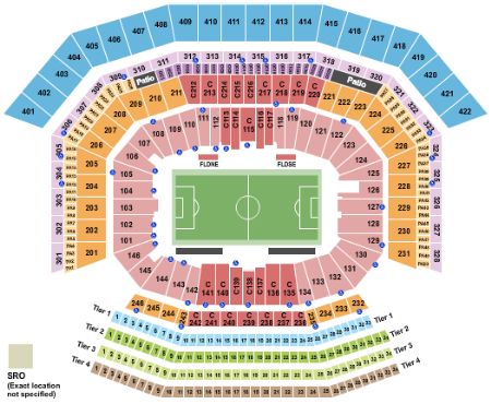 Levi'stadium Tickets and Levi'stadium Seating Chart - Buy Levi'stadium ...