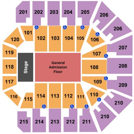 Liacouras Center Seating Chart