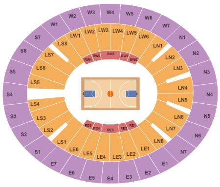 Lloyd Noble Center Tickets and Lloyd Noble Center Seating Chart - Buy ...