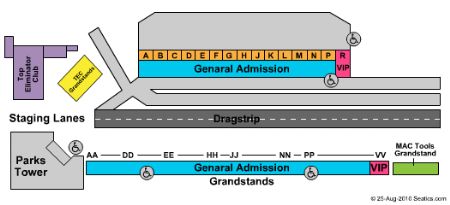 Lucas Oil Seating Chart