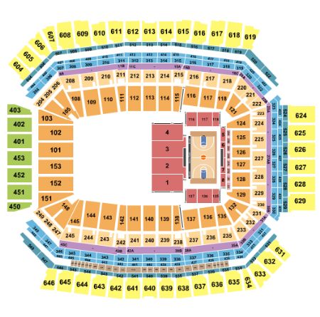 Lucas Oil Stadium Tickets and Lucas Oil Stadium Seating Chart - Buy ...