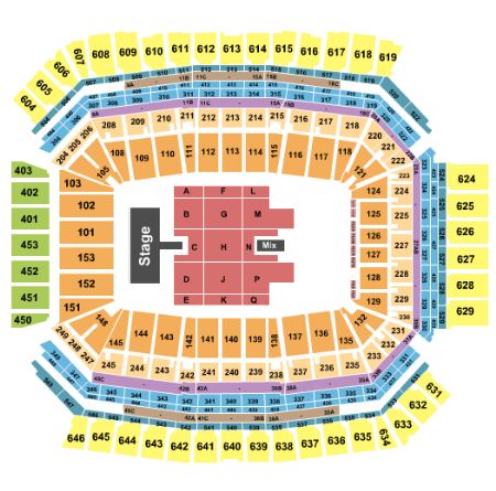 Lucas Oil Stadium Tickets and Lucas Oil Stadium Seating Chart - Buy ...