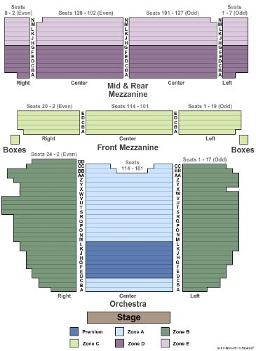 Lunt-fontanne Theatre Tickets and Lunt-fontanne Theatre Seating Chart ...