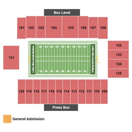 Luther Nick Jeralds Stadium State University