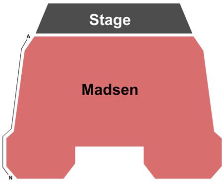 Madsen Recital Hall at Harris Fine Arts Center