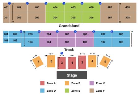 Main Stage At Wisconsin State Fair Park