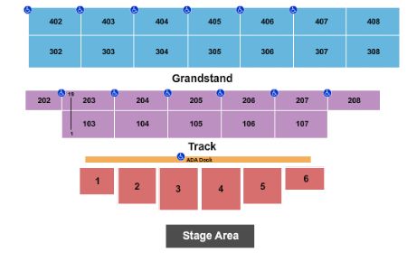 Main Stage At Wisconsin State Fair Park