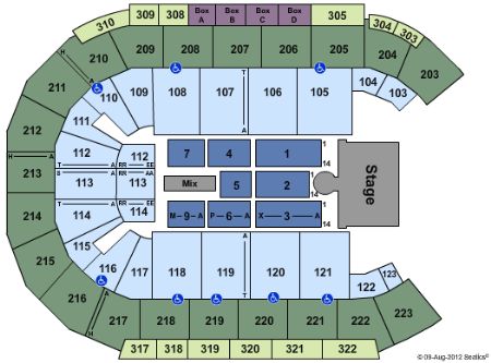 Mandalay Bay - Events Center Tickets and Mandalay Bay - Events Center