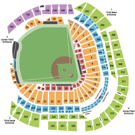 Marlins Ballpark Tickets and Marlins Ballpark Seating Chart - Buy ...