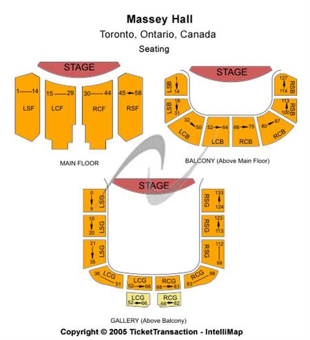 Massey Hall At Allied Music Centre