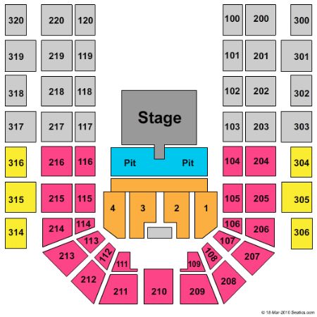 Verizon Wireless Center Tickets and Verizon Wireless Center Seating ...