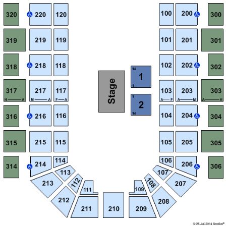 Verizon Wireless Center Tickets and Verizon Wireless Center Seating ...