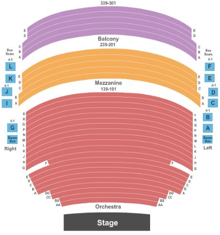 Mccallum Theatre Tickets and Mccallum Theatre Seating Chart - Buy ...