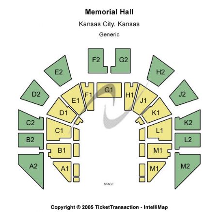 Memorial Hall Tickets and Memorial Hall Seating Chart - Buy Memorial