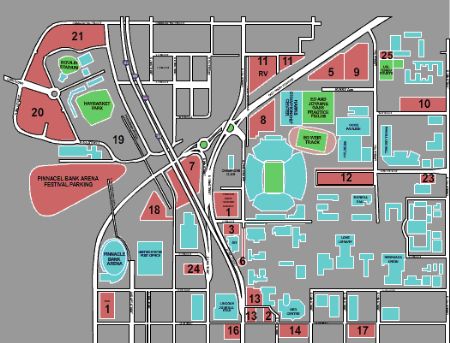 Memorial Stadium Parking Lot