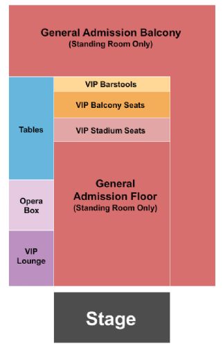 Mercury Ballroom Tickets and Mercury Ballroom Seating Chart - Buy