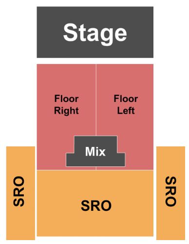 Mercury Ballroom Tickets and Mercury Ballroom Seating Chart - Buy ...