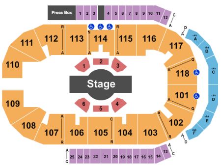 centre meridian tickets seating charts st stub catharines letterkenny capacity venue