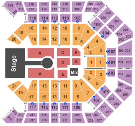 MGM Grand Garden Arena Tickets and MGM Grand Garden Arena Seating Chart ...