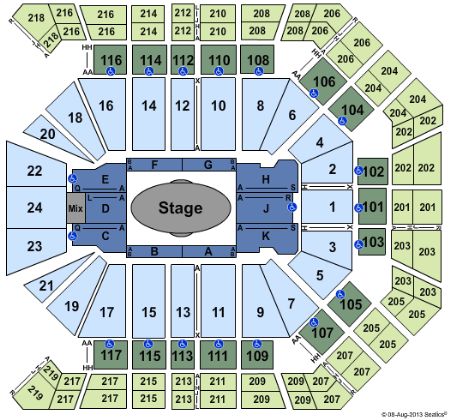 MGM Grand Garden Arena Tickets and MGM Grand Garden Arena Seating Chart ...