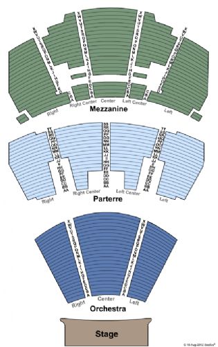 Foxwoods Theater Seating Chart