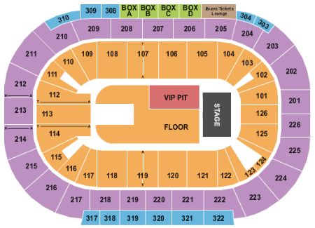 Mandalay Bay - Events Center Tickets and Mandalay Bay - Events Center ...