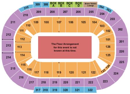 Mandalay Bay - Events Center Tickets and Mandalay Bay - Events Center ...