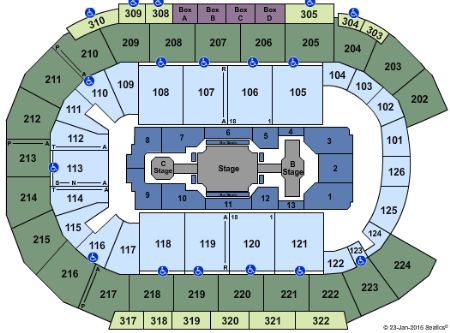 Mandalay Bay - Events Center Tickets and Mandalay Bay - Events Center ...